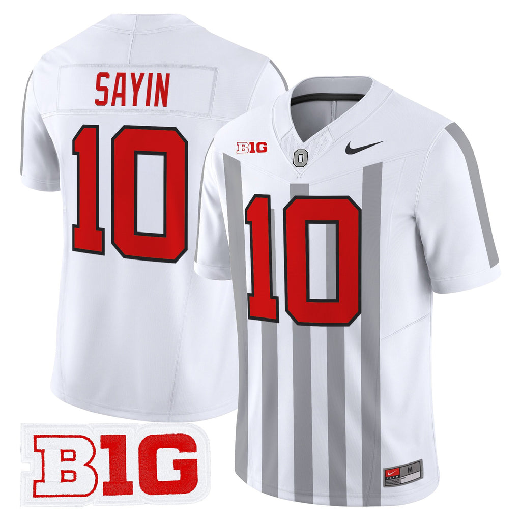 Men's Ohio State Buckeyes Throwback Vapor Limited Jersey - All Stitched