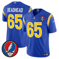 Men's Los Angeles Rams x Grateful Dead Vapor Limited Jersey - All Stitched