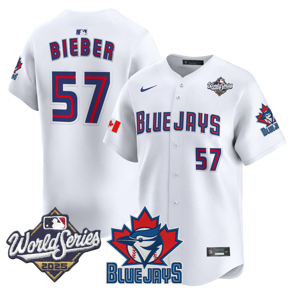 Men's Toronto Blue Jays 2025 World Series Vapor Premier Limited Jersey V3 - All Stitched