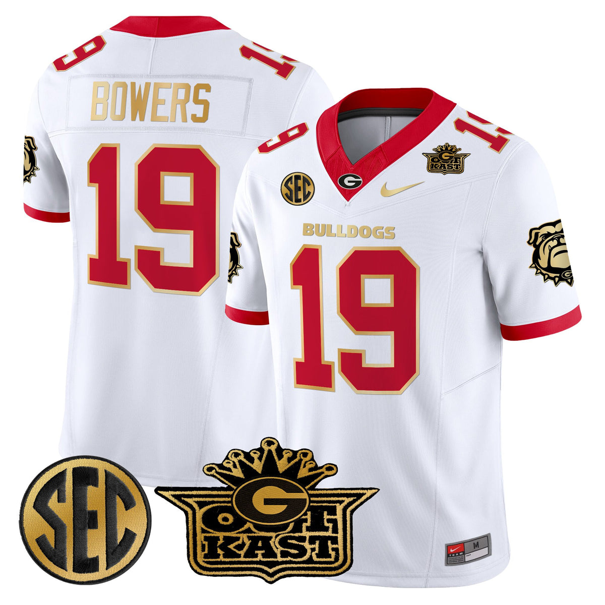 Men's Outkast x Georgia Bulldogs Vapor Limited Jersey - All stitched