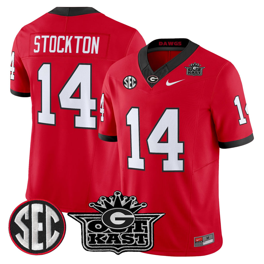 Men's Outkast x Georgia Bulldogs Vapor Limited Jersey - All stitched