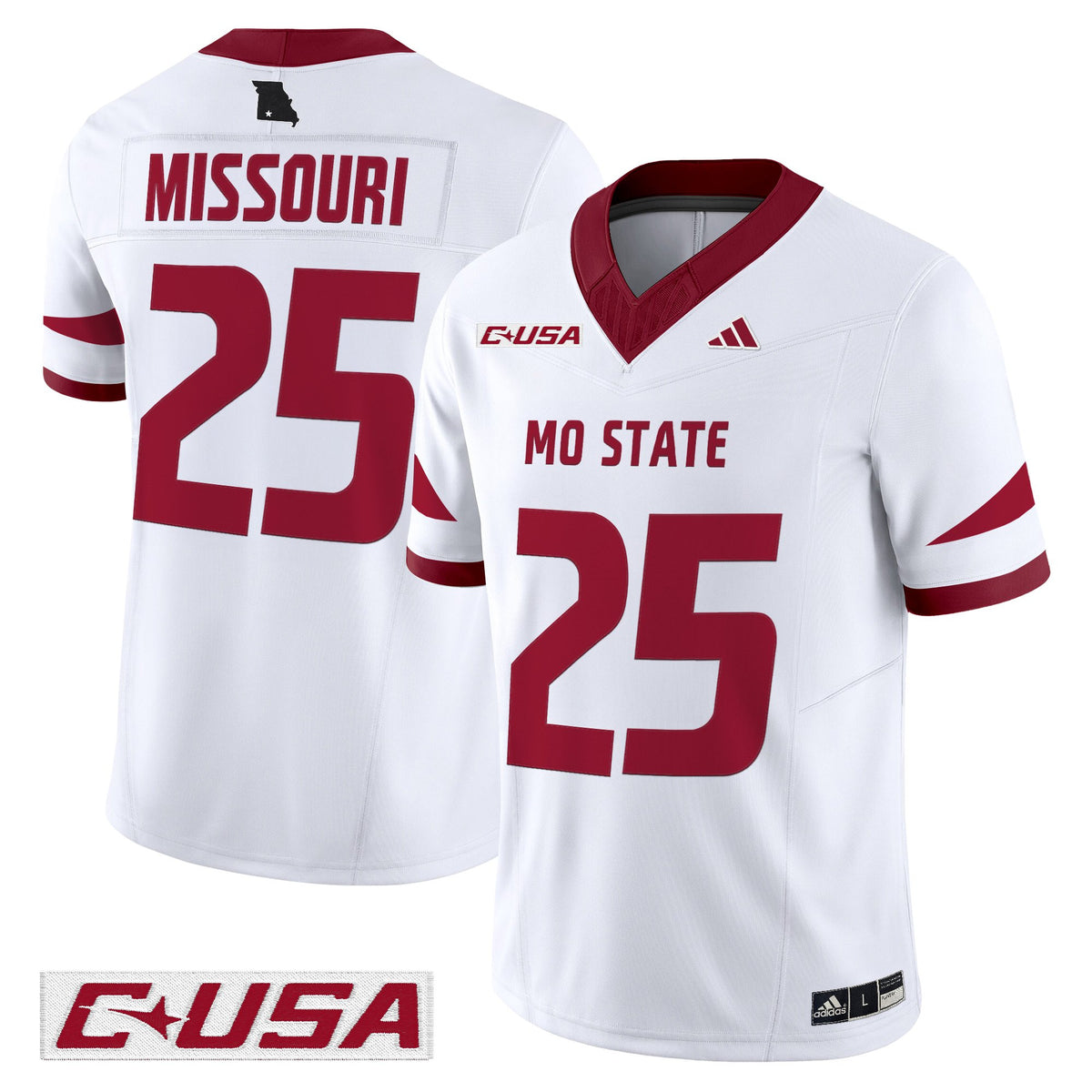 Men's Missouri State Bears 2025 Vapor Limited Jersey - All Stitched