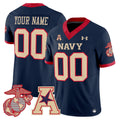 Navy Midshipmen Vapor USMC Premier Custom Jersey - All Stitched
