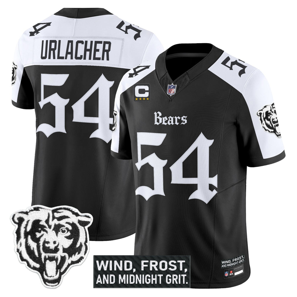 Men's Chicago Bears 'Gothic Midway Legacy' Vapor Limited Jersey - All Stitched