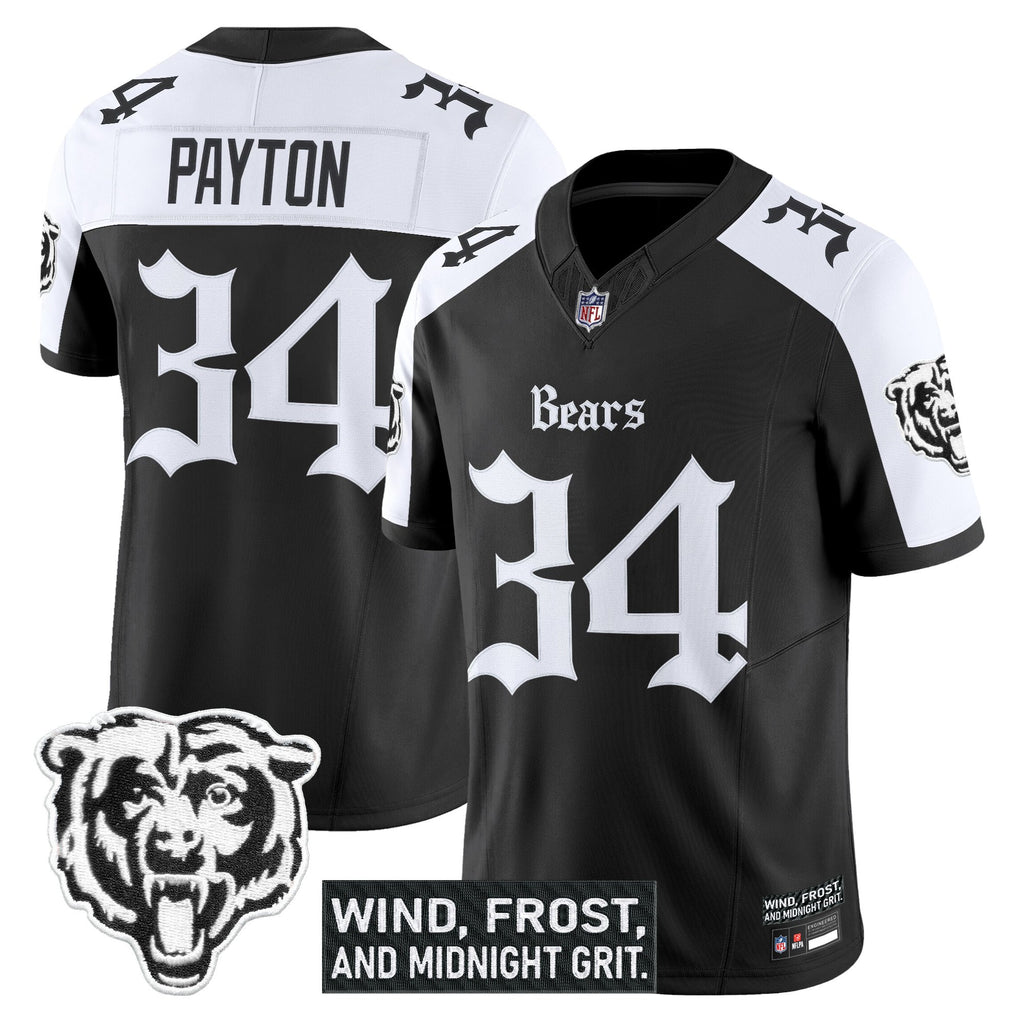 Men's Chicago Bears 'Gothic Midway Legacy' Vapor Limited Jersey - All Stitched