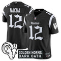Men's Los Angeles Rams 'Gothic Horns Reforged Edition' Vapor Limited Jersey - All Stitched