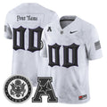 Army Black Knights Honoring 250 Years Of Service And Sacrifice Vapor Limited Custom Jersey - All Stitched