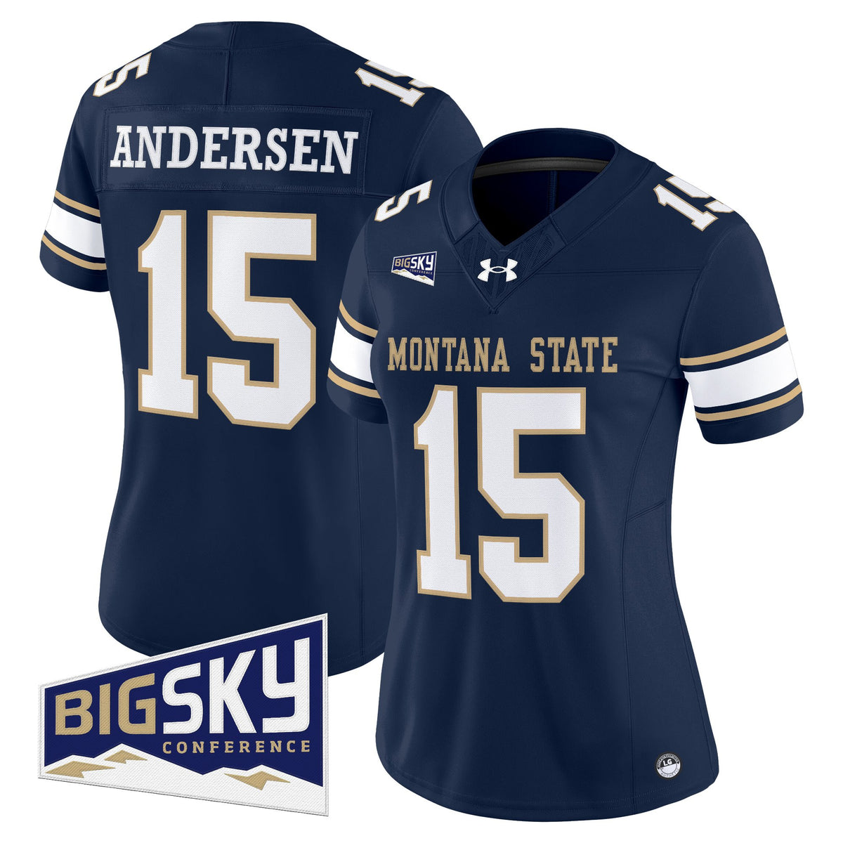 Women's Montana State Bobcats 2025 Vapor Limited Jersey - All Stitched
