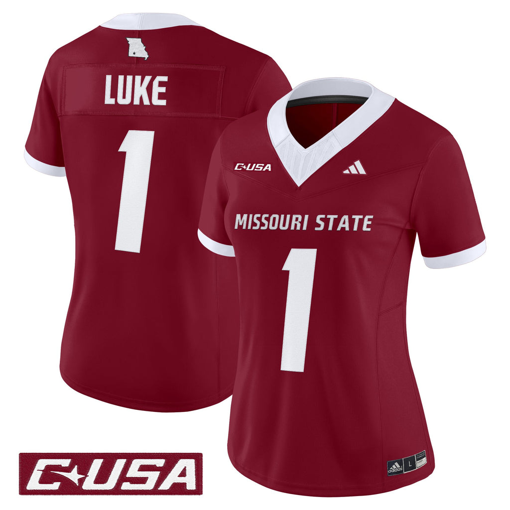 Women's Missouri State Bears 2025 Vapor Limited Jersey - All Stitched