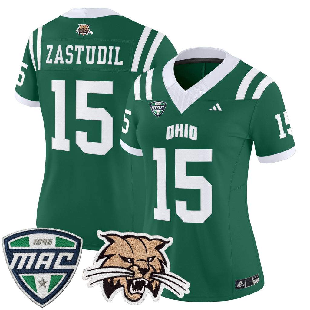 Women's Ohio Bobcats 2025 Vapor Limited Jersey - All Stitched