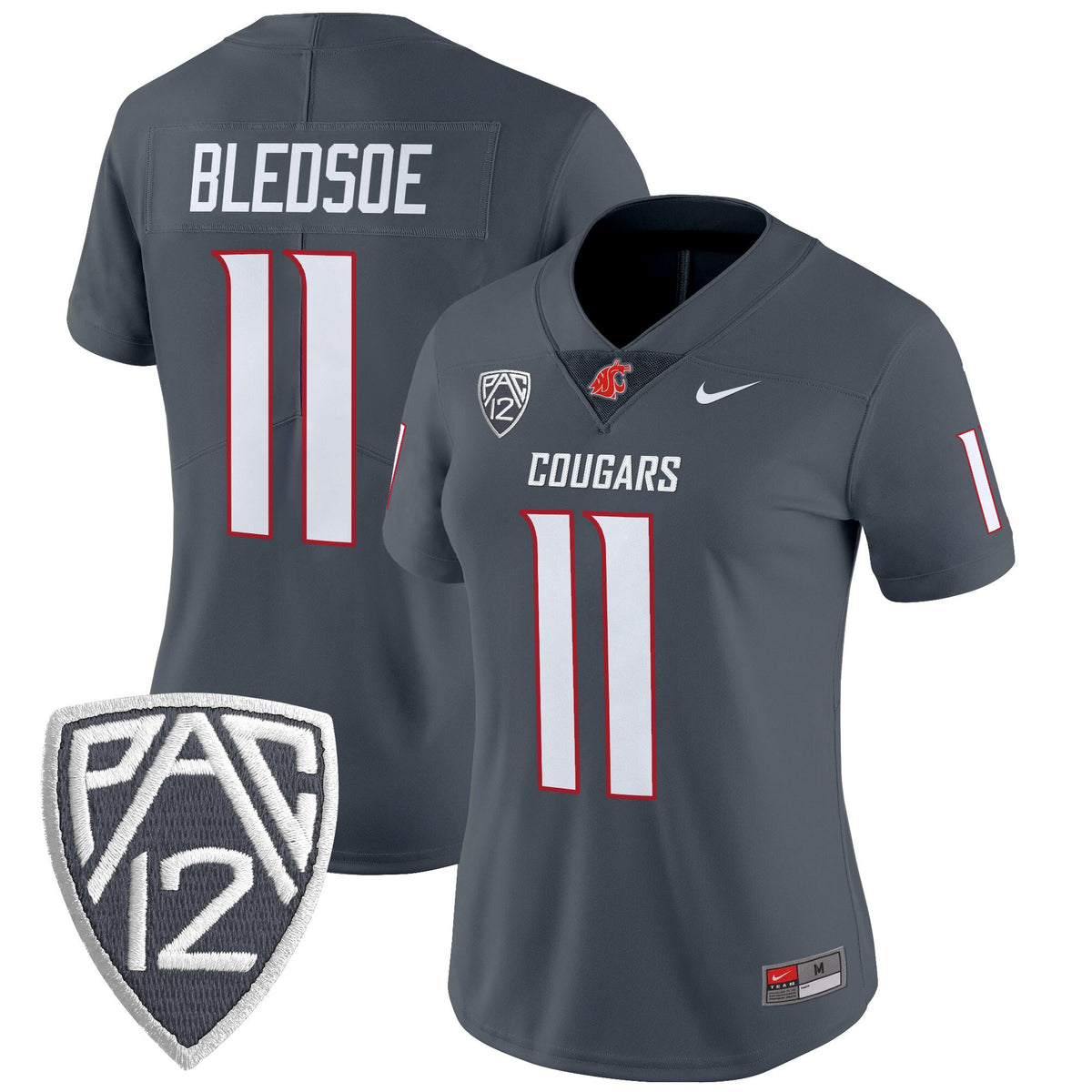 Women's Washington State Cougars 2025 Vapor Limited Jersey V2 - All Stitched