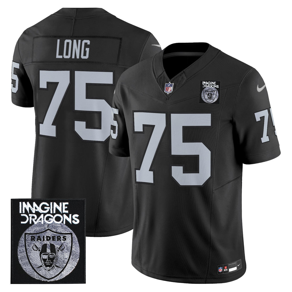 Men's Imagine Dragons x Las Vegas Raiders Vapor Limited Jersey - All Stitched