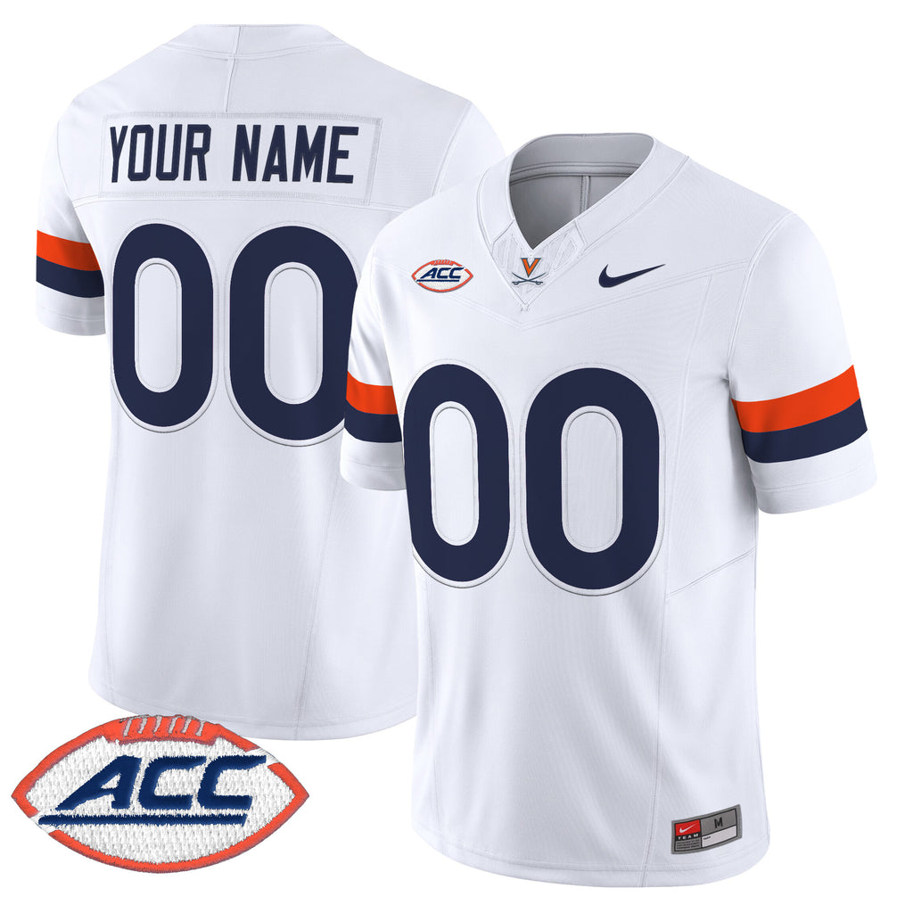 Virginia Cavaliers 2025 Vapor Limited Custom Jersey - All Stitched