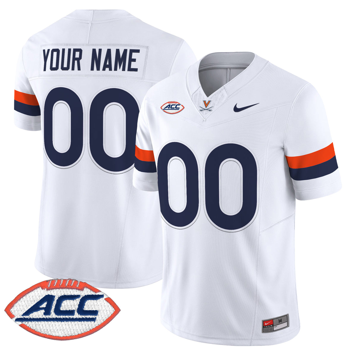 Virginia Cavaliers 2025 Vapor Limited Custom Jersey - All Stitched