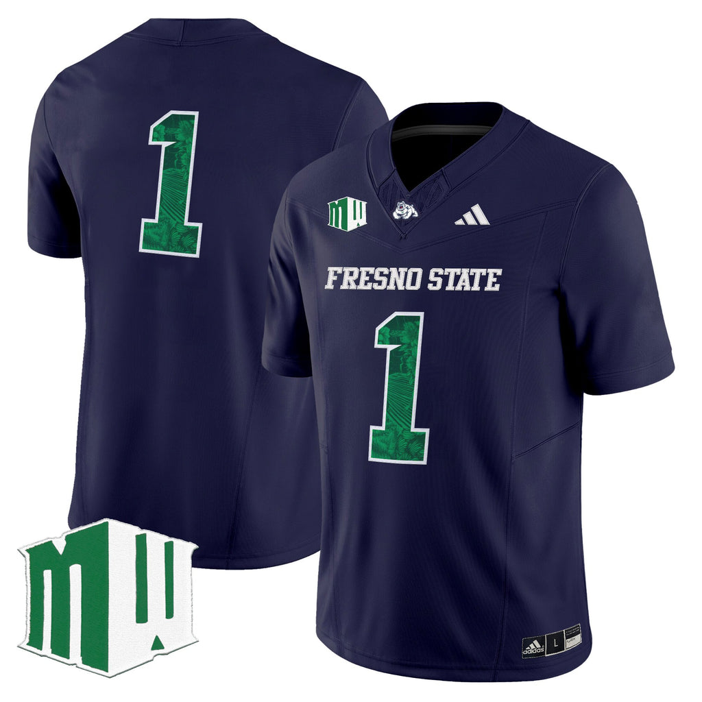 Men's Fresno State Bulldogs 2025 'Ag Fest Edition' Vapor Limited Jersey - All Stitched