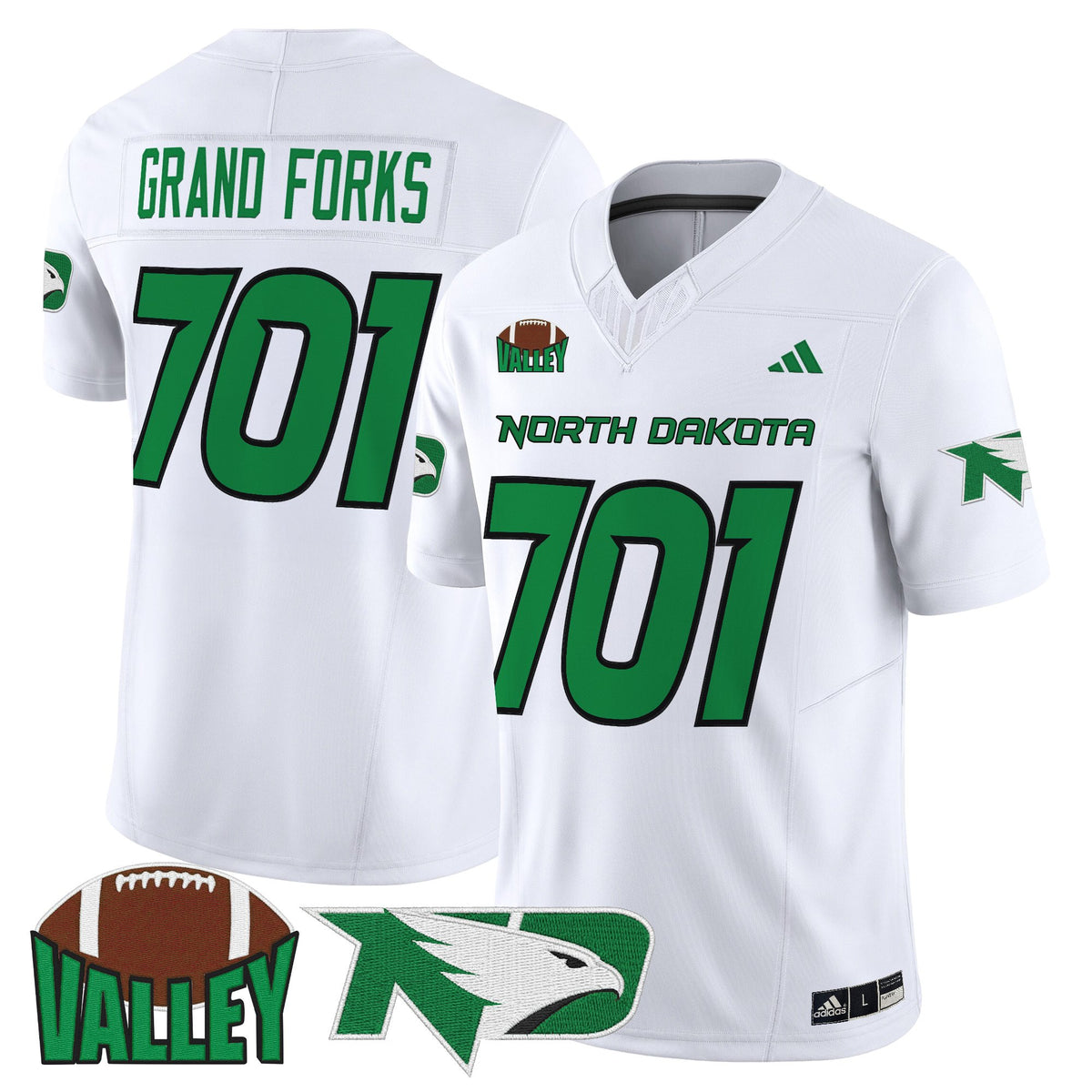 Men's North Dakota Fighting Hawks 2025 Vapor Limited Jersey - All Stitched