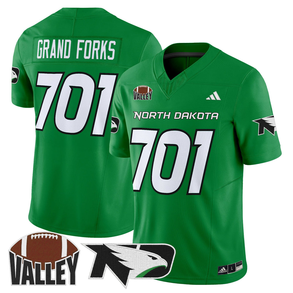Men's North Dakota Fighting Hawks 2025 Vapor Limited Jersey - All Stitched