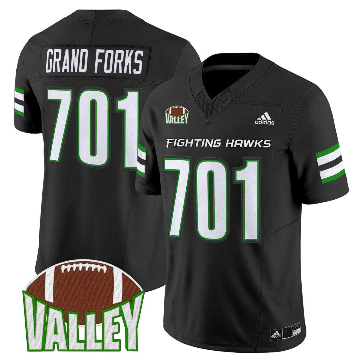 Men's North Dakota Fighting Hawks 2025 Vapor Limited Jersey - All Stitched