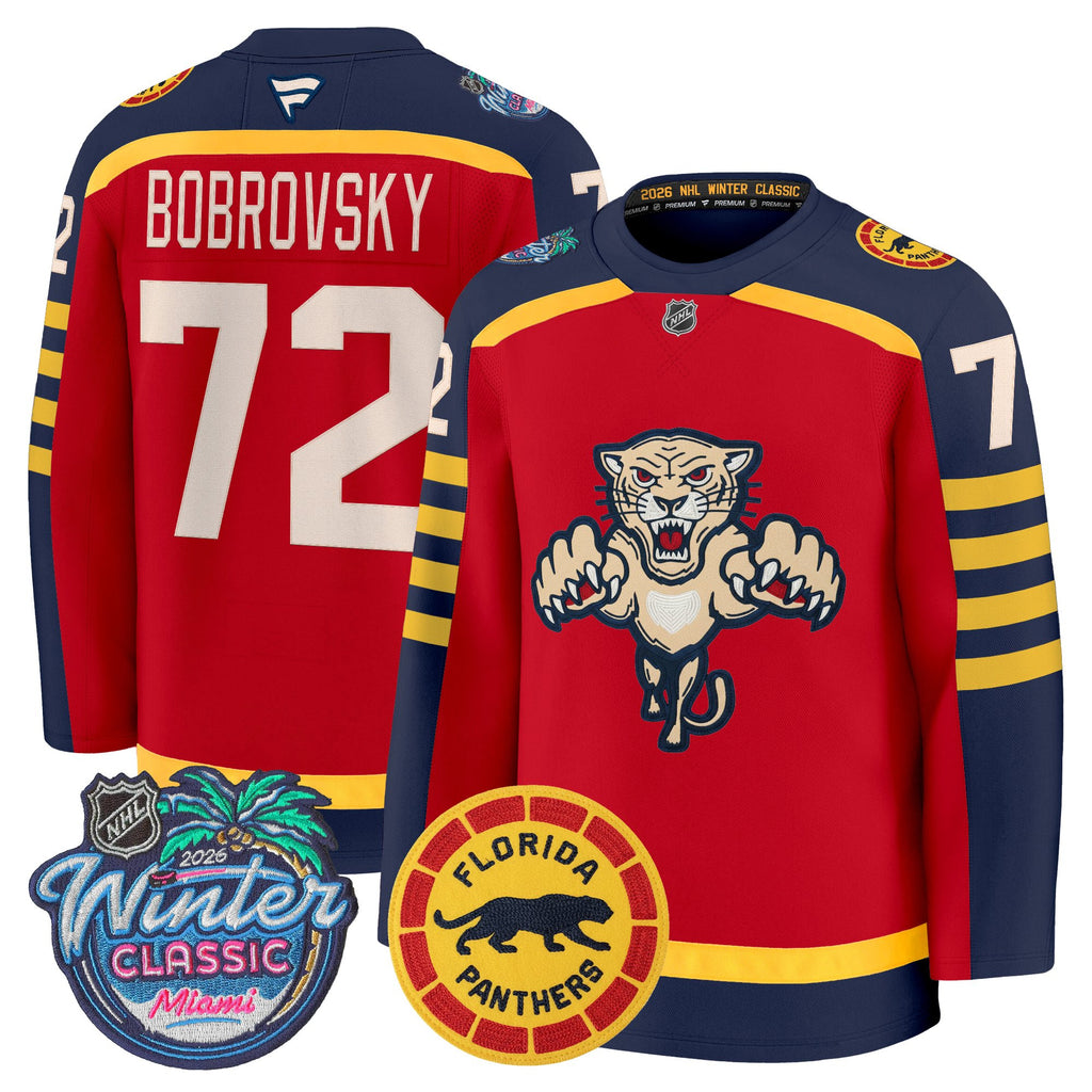 Florida Panthers 2026 Winter Classic Premium Jersey - All Stitched