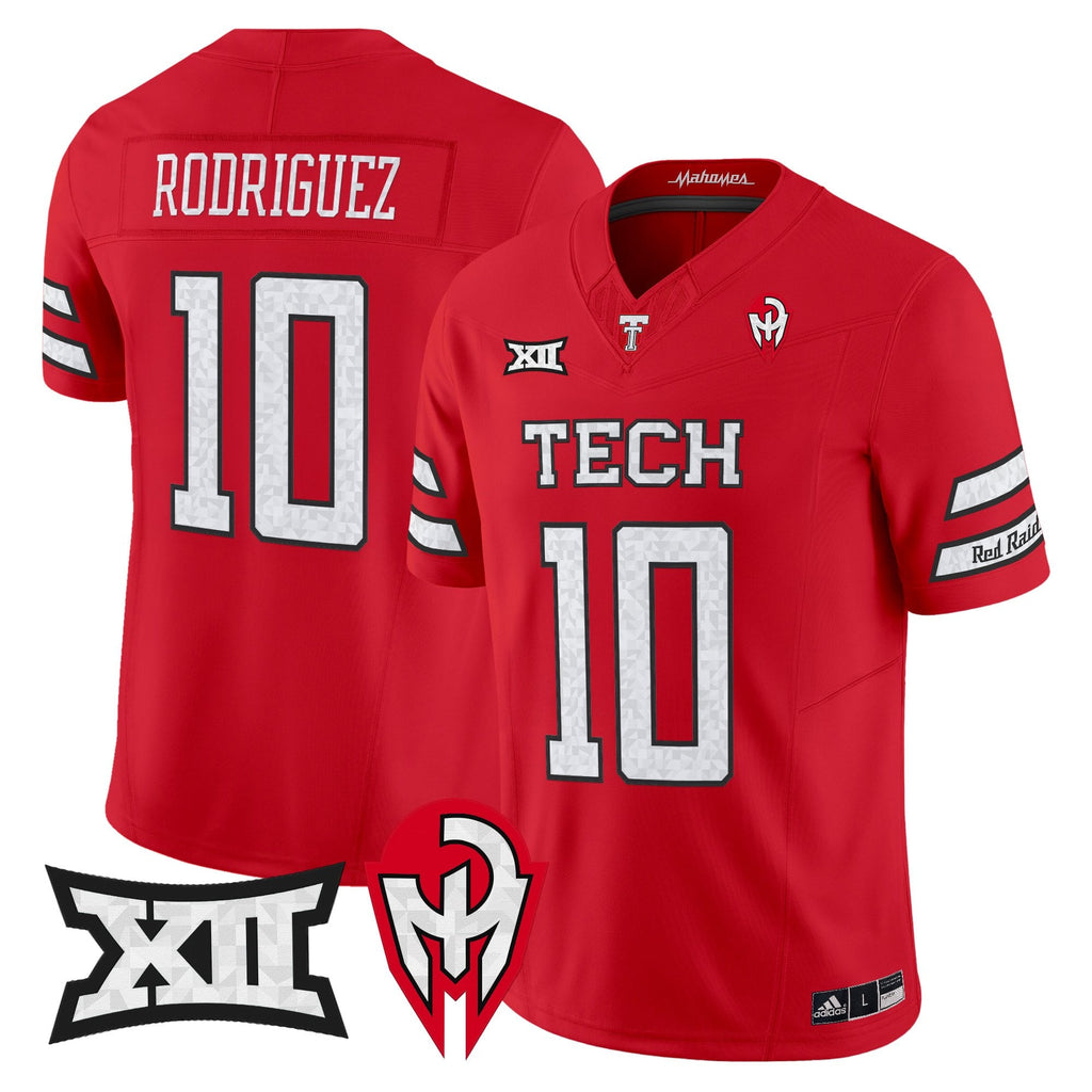 Men's Texas Tech Red Raiders 'Too Cold' Vapor Limited Jersey - Mahomes Collection - All Stitched