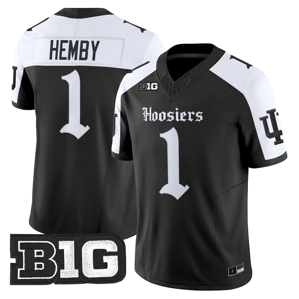 Men's Indiana Hoosiers 'Gothic Edition' Vapor Limited Jersey - All Stitched