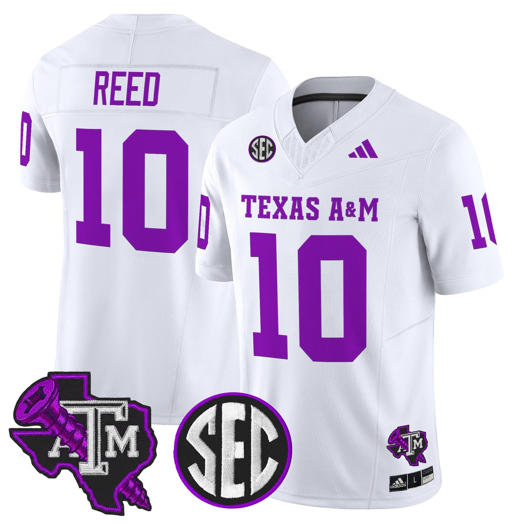 Men's Texas A&M Aggies DJ Screw Vapor Limited Jersey - All Stitched