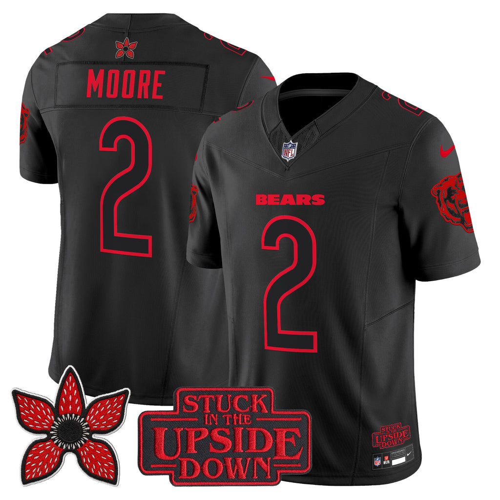 Chicago Bears 'Stranger Things Edition' Vapor Limited Jersey - All Stitched