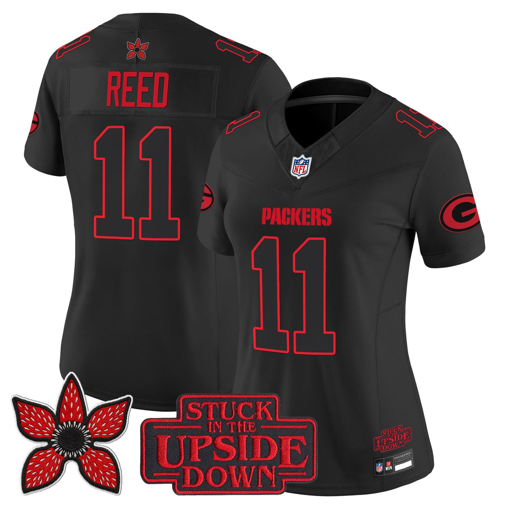Green Bay Packers 'Stranger Things Edition' Vapor Limited Jersey - All Stitched