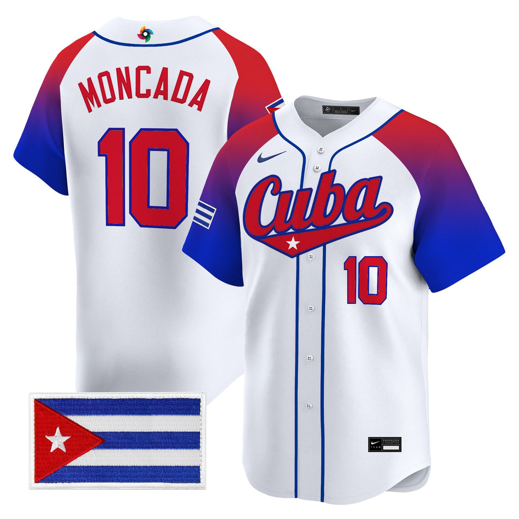Men's Team Cuba World Baseball Classic Vapor Premier Jersey - All Stitched