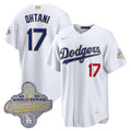 Men's Los Angeles Dodgers "Gold Collection" Premier Limited Jersey - All Stitched