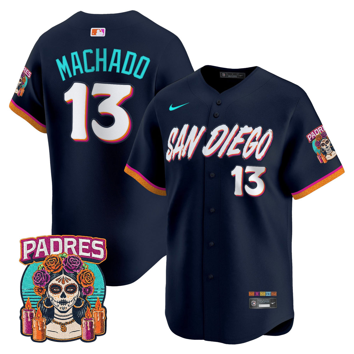 Men's San Diego Padres 2026 City Connect Vapor Premier Limited Jersey - All Stitched