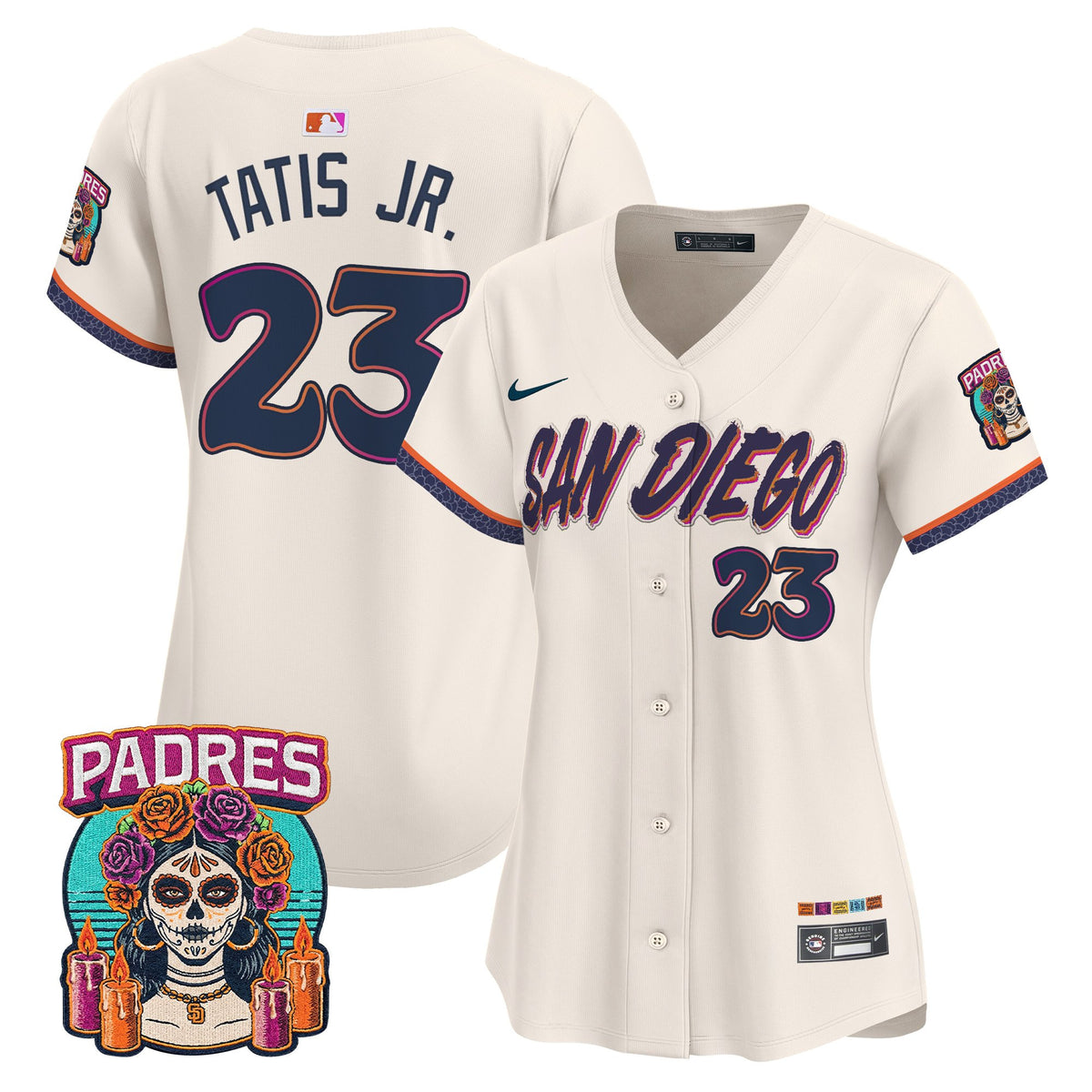 Women's San Diego Padres 2026 City Connect Vapor Premier Limited Jersey - All Stitched