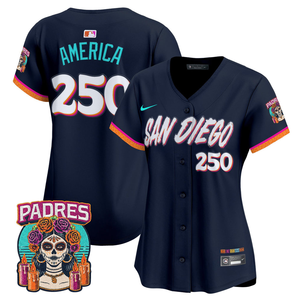 Women's San Diego Padres 2026 City Connect Vapor Premier Limited Jersey - All Stitched