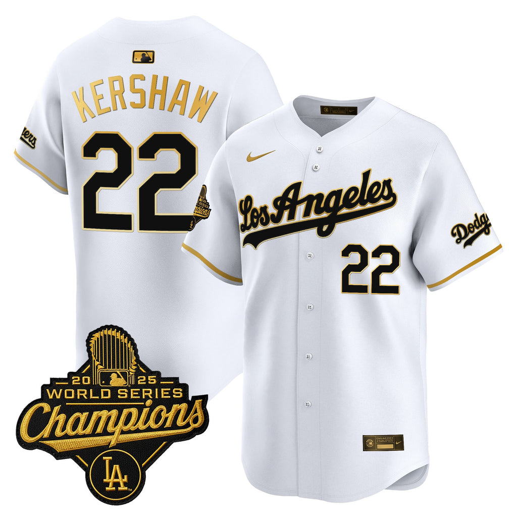Men's Dodgers 2026 Vapor Premier Limited Jersey - World Series Champions Edition - All Stitched