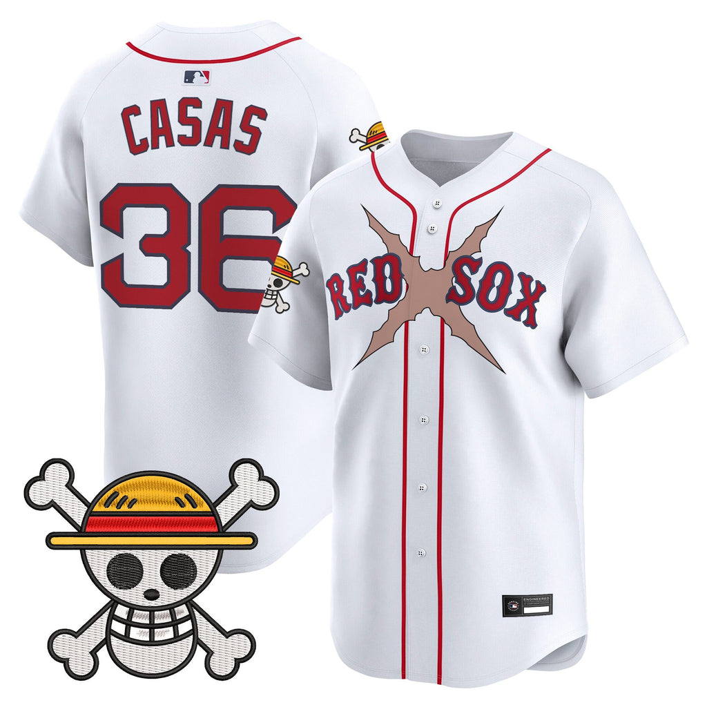 Men's Boston Red Sox x One Piece Vapor Premier Limited Jersey - Stitched