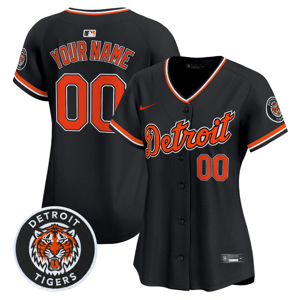 Detroit Tigers 2026 Alternate Vapor Premier Limited Custom Jersey - All Stitched