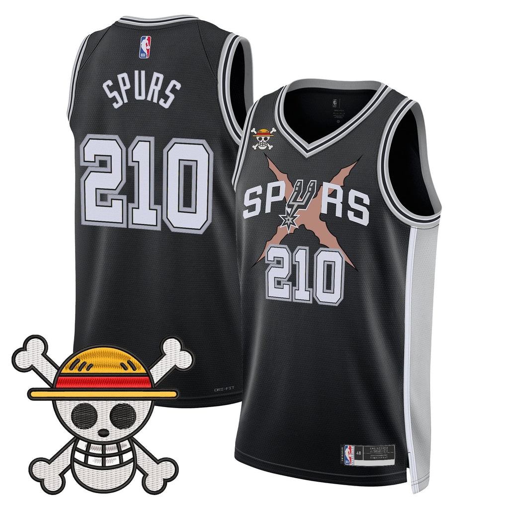 Men's San Antonio Spurs x One Piece Jersey Collection - Stitched