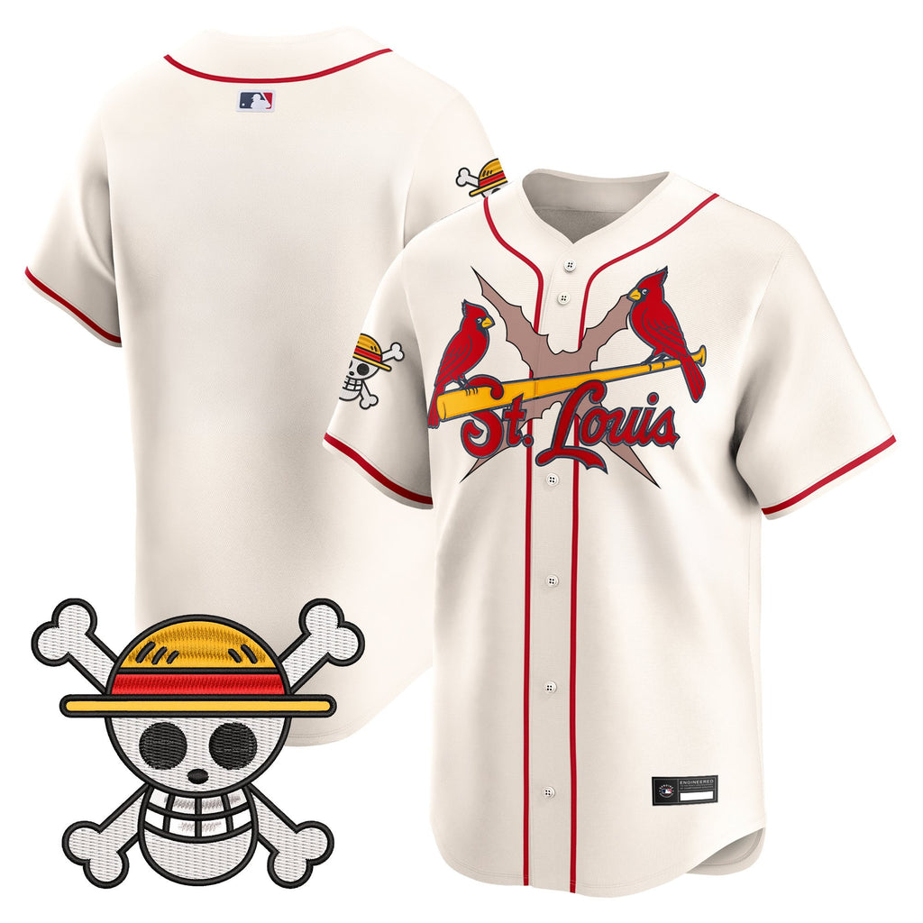Men's St. Louis Cardinals x One Piece Vapor Premier Limited Jersey - Stitched