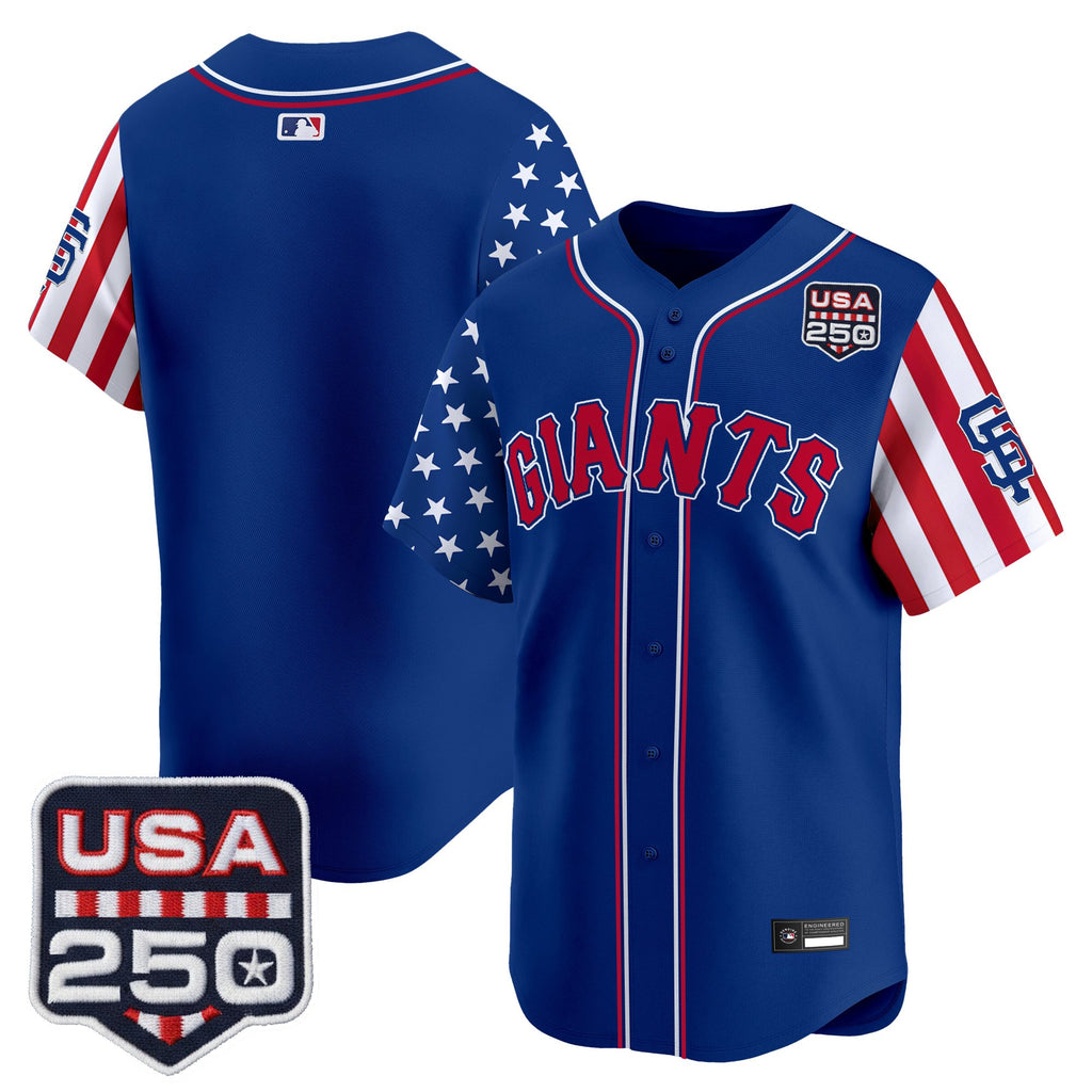 Men's San Francisco Giants "America 250 Edition" Vapor Premier Limited Jersey - All Stitched