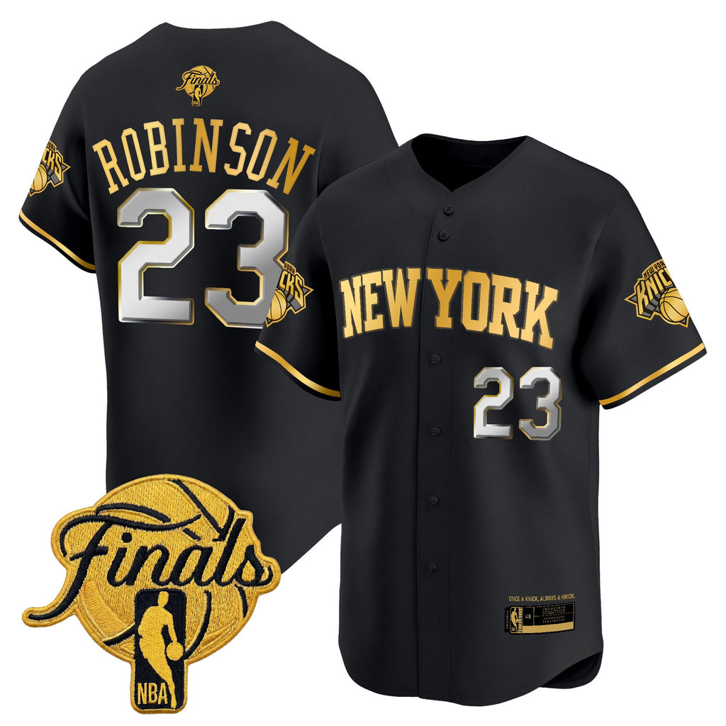 Men's New York Knicks 2026 Finals Vapor Baseball Jersey - All Stitched