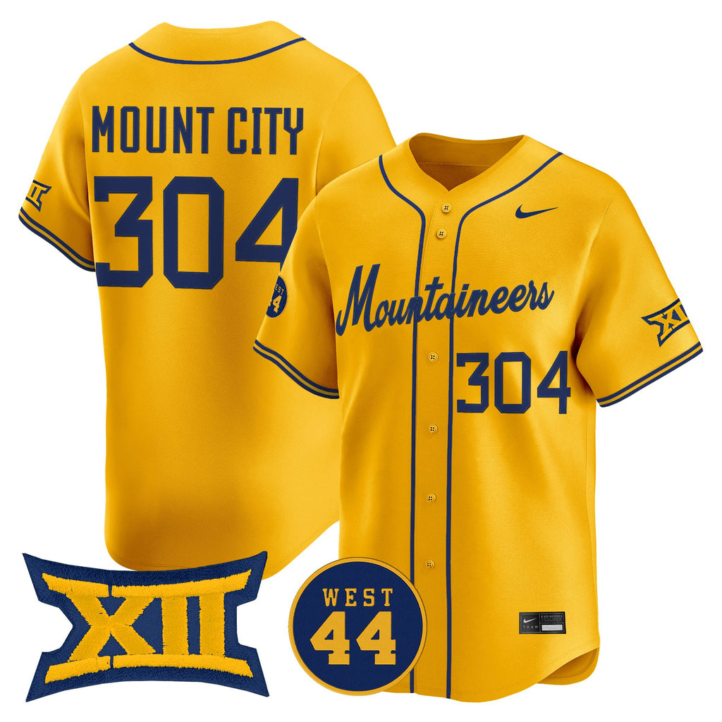 Men's West Virginia Mountaineers 2026 Vapor Premier Limited Jersey - All Stitched