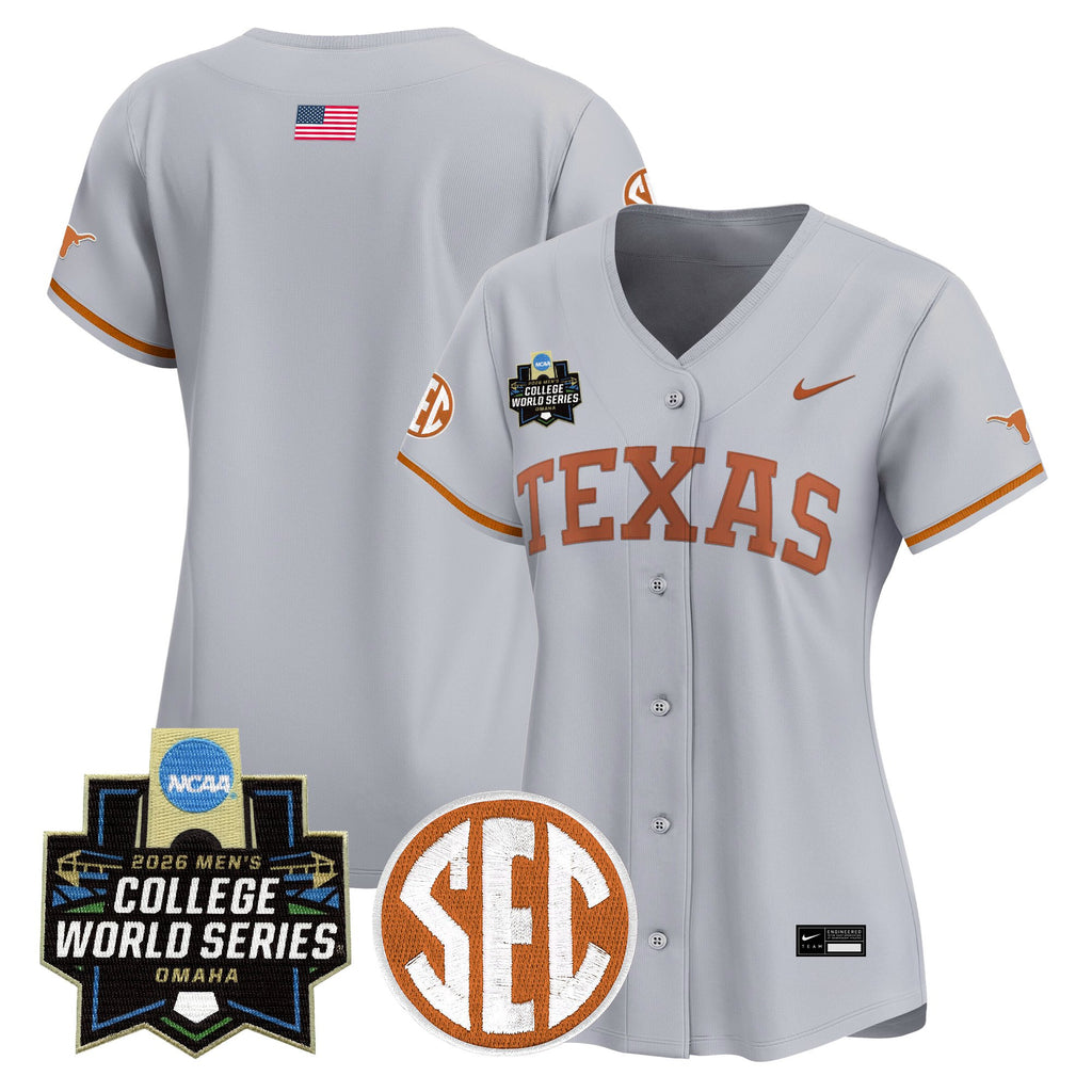 Women's Texas Longhorns 2026 World Series Vapor Premier Limited Jersey - All Stitched