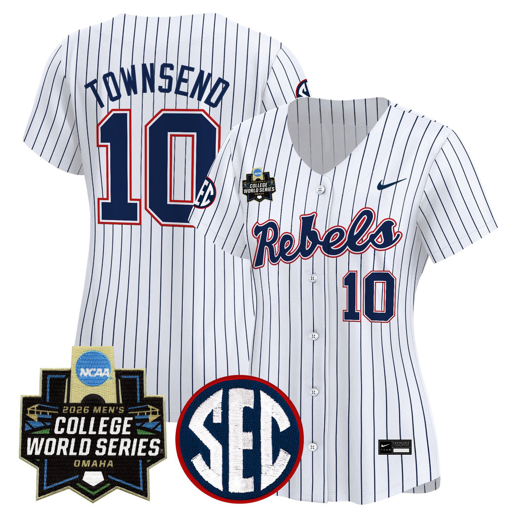 Women's Ole Miss Rebels 2026 World Series Vapor Premier Limited Jersey - All Stitched