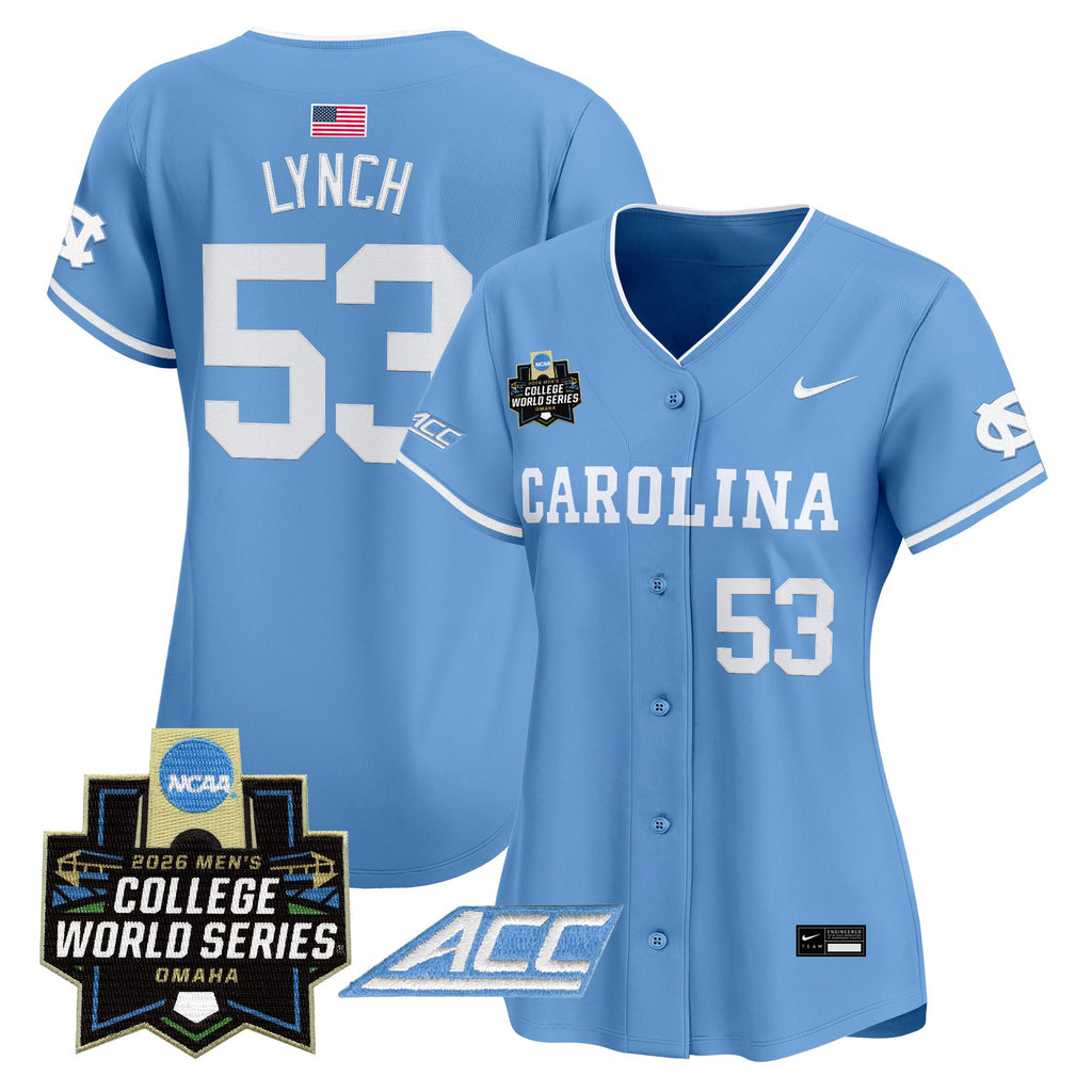 Women's North Carolina Tar Heels 2026 World Series Vapor Premier Limited Jersey - All Stitched