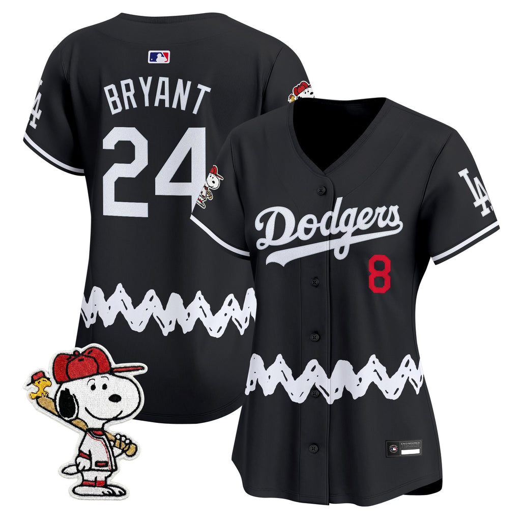 Women's Los Angeles Dodgers x Peanuts Vapor Premier Limited Jersey - Stitched