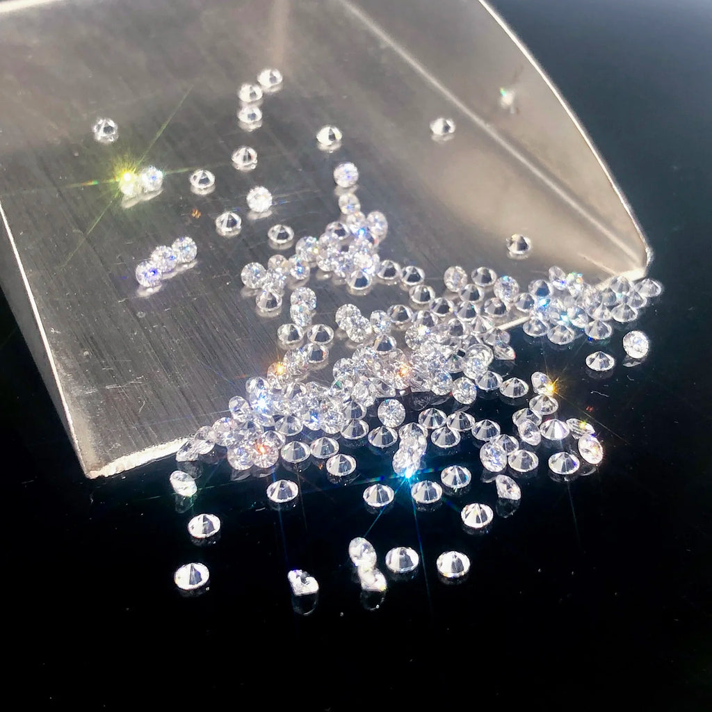 Mishang Jewelry 0.9mm - 3.0mm DEF VVS VS Round Excellent Cut Melee Lab Diamond Loose Laboratory Created Diamonds Wholesales